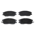 thumbnail image 2 of TRQ Front Ceramic Brake Pad Left & Right Set Kit Fits XG350 Kia Amanti BFA73221 Fits select: 2003-2005 HYUNDAI XG, 2 of 5