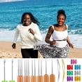 thumbnail image 7 of 31Pc Crochet Needle Locking Tool Set, Dreadlocks Needles Hair Bent Tools with Dreadlocks Hair Ring, 7 of 7