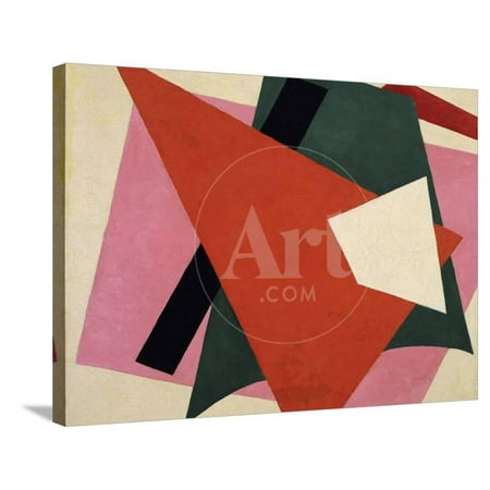 Architectonic Painting, Abstract Stretched Canvas Wall Art by Lyubov Sergeyevna Popova Sold by Art.Com
