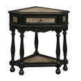 thumbnail image 1 of Coast To Coast One Drawer Corner Table With Black And Beige Finish 50707, 1 of 2