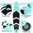thumbnail image 6 of FBSPORT Inflatable Stand Up Paddle Boards, 11' x 33" x 6" Non-Slip Paddle Board for Adults and Youth, Wide Paddleboard for Yoga with SUP Accessories and Backpack,Green, 6 of 12