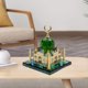thumbnail image 3 of Figura de edificio de cristal 3D Crystal Taj Miniatura Modelo Estatuilla Edificio Réplica Showpiece Estatua Magideal Figura de edificio de cristal, 3 of 7