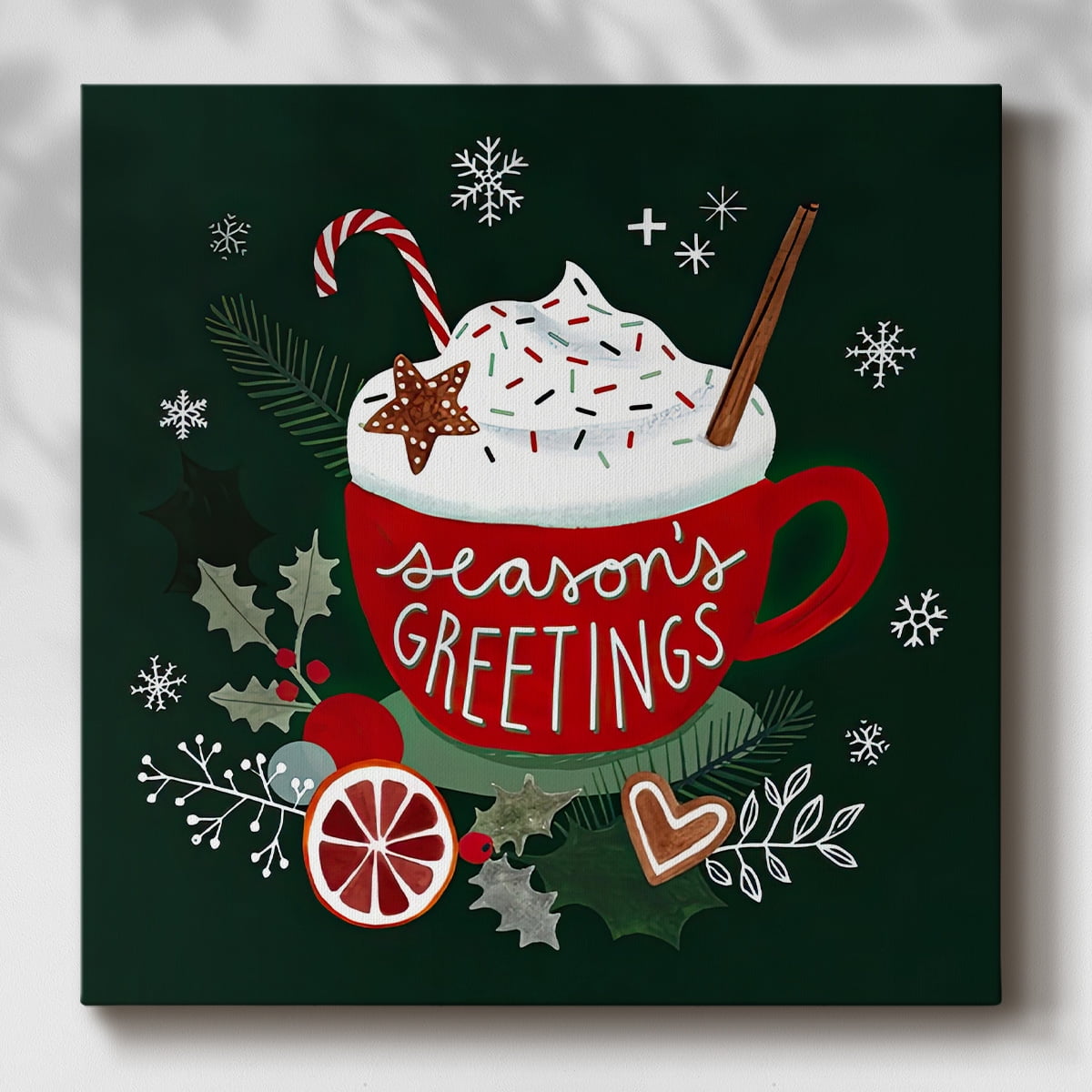 Christmas Comforts I- Gallery Wrapped Canvas