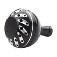 thumbnail image 3 of Fishing Reel Rocker Knob Handle 30 35 38Mm Aluminum Alloy Spherical Grip For Daiwa Power Handle Grips Pill Fishing Tool Parts 35Mm Black Red, 3 of 9