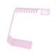 thumbnail image 2 of Organizador de correas de reloj de Metal, accesorios para relojes inteligentes, soporte de exhibición colgante de escritorio resistente a la oxidación Rosa, 2 of 9