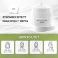 thumbnail image 4 of Blackhead Removal Kit with 60 Nose Strips and Purifying Peel-Off Mask for Deep Cleansing Pores Treatment, 4 of 5