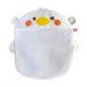 thumbnail image 1 of Bolsa de malla de cesta con soporte para juguetes de succión lavable para almacenamiento de juguetes (pato blanco), 1 of 3