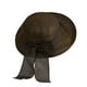 thumbnail image 1 of Sombreros de mujer de color sólido de moda lindo sombrero de sol con lazo sombrero de pescador sombrero de playa sombrero de poliéster para mujer, 1 of 2