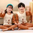 thumbnail image 1 of Conjuntos de pijamas para niñas, pijamas navideños para niños, ropa de casa para niños, ropa de dormir para niños, ropa de dormir para niñas de 4, 6, 8, 10 y 12 años, 1 of 4