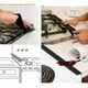 thumbnail image 4 of 2 cubiertas de silicona para huecos de estufa, resistentes al calor, relleno de huecos para horno, sel los huecos entre alfombril resistente a perfecl Cubierta de espacio para encimera de estufa, 4 of 8