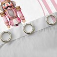 thumbnail image 4 of Homewish Royal Pink Nutcracker Blackout Curtains Set of 2 (52x84 Each),Dreamy Fairy Tale Window Curtains, Pink Bowknot Stripes Curtains and Drapes, Curtains and Drapes Decor, 4 of 6