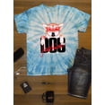 thumbnail image 3 of Corgi Fashion Dog Tie Dye Cyclone Men - Men , 2XL, 3 of 4