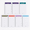 7Pcs Minimalist, variant on Joyberg Magnetic Notepads for Refrigerator, 8 Pack, 200 Total Sheets, Full Magnetic Back, for Grocery Lists, Meal Planning and To-Do Lists