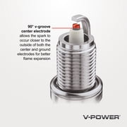 8 pc NGK V-Power Spark Plugs compatible with Chevrolet C1500 5.0L 5.7L 7.4L V8 1988-1995