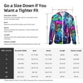 thumbnail image 6 of Goofa Neon Free Play Printed Women's UPF 50+ Sun Protection Hoodie Jacket Lightweight Long Sleeve Sun Shirt for Women with Pocket Hiking Outdoor-XX-Large, 6 of 9