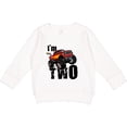 thumbnail image 2 of Inktastic 2nd Birthday Monster Truck Toddler Sweatshirt, 2 of 4