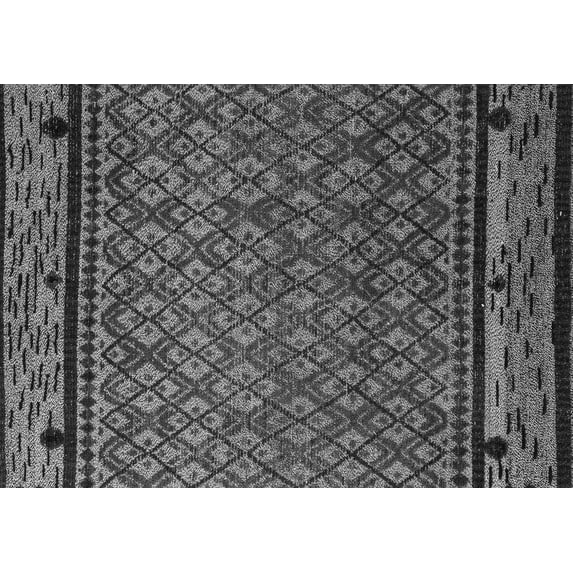 Ahgly Company Indoor Rectangle Abstract Gray Modern Area Rugs, 8' x 10'