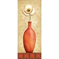 thumbnail image 2 of Corbin, Delphine 8x14 Black Ornate Wood Framed with Double Matting Museum Art Print Titled - Asian Red II, 2 of 4