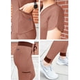 thumbnail image 5 of Adar Pro Modern Athletic Scrub Set For Women - Modern V-Neck Scrub Top & Yoga Jogger Scrub Pants, 5 of 7