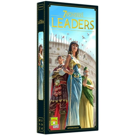7 Wonders: Leaders (New Edition) Board Game Expansion for Ages 10 and up, from Asmodee