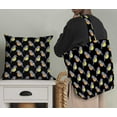 thumbnail image 5 of Soimoi Black polyester Crepe Fabric American Robin Bird Print Fabric by Yard 42 Inch Wide, 5 of 5