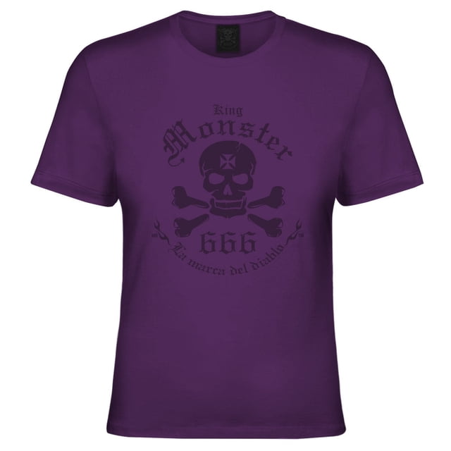 Playera Morada Niña logo
