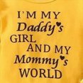 thumbnail image 4 of TOWED22 Newborn Baby Girl Fall Winter Outfits 3 Pieces Clothes Set Long Sleeve Crew Neck Cute Bodysuit Romper Bow Pants Headband Jumpsuit Set(Yellow,6-12 M), 4 of 5