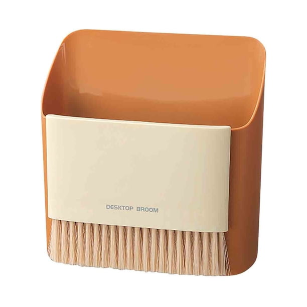 Juego de Recogedor Pequeño para El Hogar, Escritorio, Mini Cepillo, Escritorio, Dormitorio, Oficina, Pala de Basura