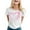 I-White-A, variant on 2025 Womens Pink Printed Short Shirt Shirts for Women Sleeve O Neck T Long Sleeve Shirts Tall Shirt Top