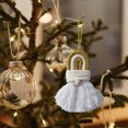 thumbnail image 5 of Fiudx Adorno de Papá Noel, Diseño Artesanal de Cuerda de Algodón, Decoración de Ensueño para El Árbol de Navidad, Elegante Regalo Navideño, Adorno para La Pared Del Hogar, Accesorio para Fiestas Navi, 5 of 5