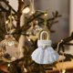 thumbnail image 5 of Xihbxyly Adorno de Papá Noel, Diseño Artesanal de Cuerda de Algodón, Decoración de Ensueño para El Árbol de Navidad, Elegante Regalo Navideño, Adorno para La Pared Del Hogar, Accesorio para Fiestas N, 5 of 5