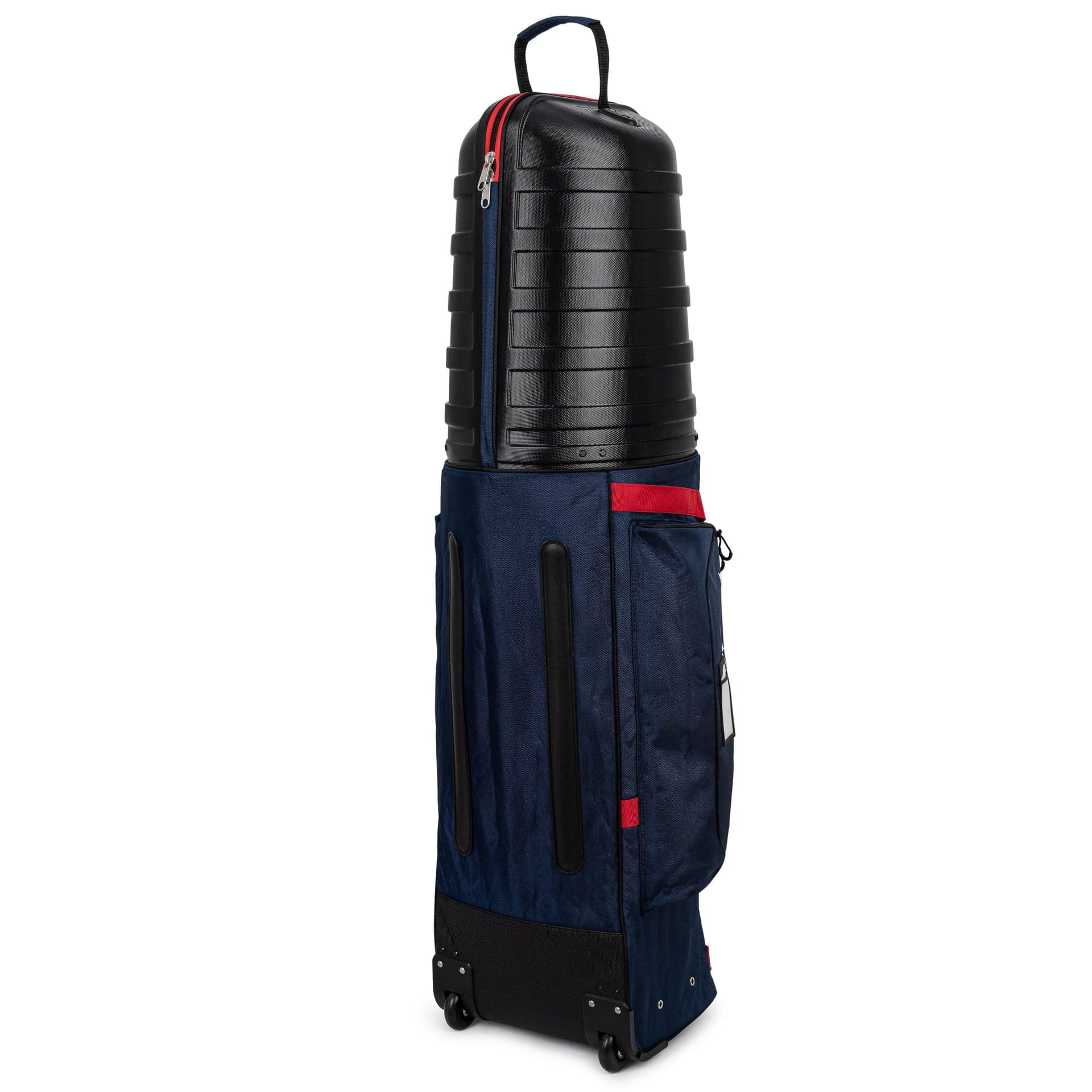 Founders Club Golf Travel Bag with Wheels - Lightweight Travel Cover  Case for Airlines - Club Protection with ABS Hard Top  Standup Pole Stiffening System