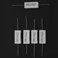 thumbnail image 2 of 100X Résistances Céramiques en Ciment Enroulées sur Fil 100 Ohms 5W Watt 5%, 2 of 5