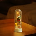 thumbnail image 4 of Reader Night Light Miniature Book Lover Sculpture LED Desk Lamp Home Decor Creative Gift Literary Themed Ornament Reading Light, 4 of 4