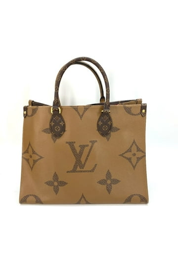 LOUIS VUITTON トートバッグ ブラウン 中古・古着通販】LOUIS VUITTON (ルイ ヴィトン) トートバッグ