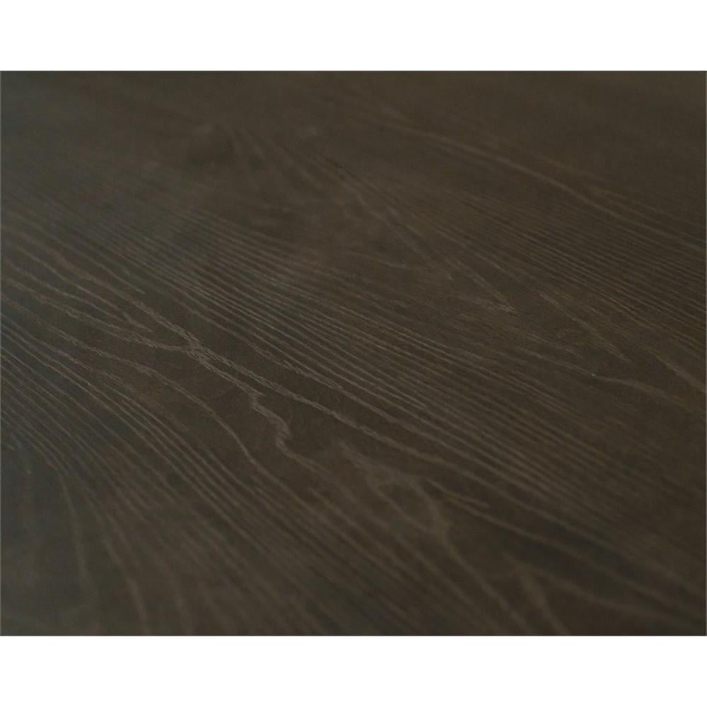 Pemberley Row Wood Dark Brown Executive Desk Double Pedestal Rectangular 66"W Fully Assembled