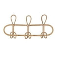 thumbnail image 3 of Rack Clothes Hooks Creative Simple Hanging Home Organization Hook Door Hanger Rattan Weaved for Porch Door Entryway Living Room 3 Hooks, 3 of 9