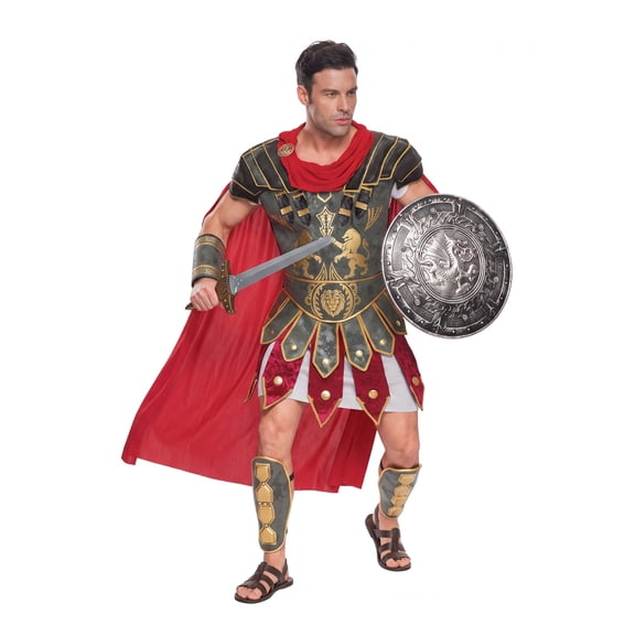 Joyfy Men's Roman Gladiator Costume Set Halloween Costume Adult for Cosplay Party, Role Play and Themed Dress Up