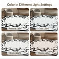 thumbnail image 7 of ODIKA 4'x6' Washable Area Rug Snake Serpent Vintage Tattoo Aesthetic With Allover Scattered Motif for Dorm Room, Small Living Stain Resistant Low Profile, Easy Care, 7 of 7