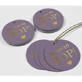 thumbnail image 4 of Inkdotpot Gold Foil Paper Hang Tags Ready To Pop Baby Shower Favor Tags 100 Pieces, 4 of 6