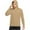 Khaki, variant on Lumeqa Men's UPF 50  Hoodie Shirts Long Sleeve Sun Protection Fishing Swim Lightweight UV SPF Running Rash Guard Quick Dry Shirt Black XXXL