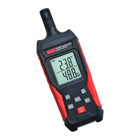 Handheld Hygrometer Thermometers Wet Bulb Indoor Room Digital Temperature and Humidity Detector Monitors