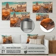 thumbnail image 4 of Designart "Austin s Energetic Cityscape I" Cityscapes Metal Wall Decor, 4 of 5