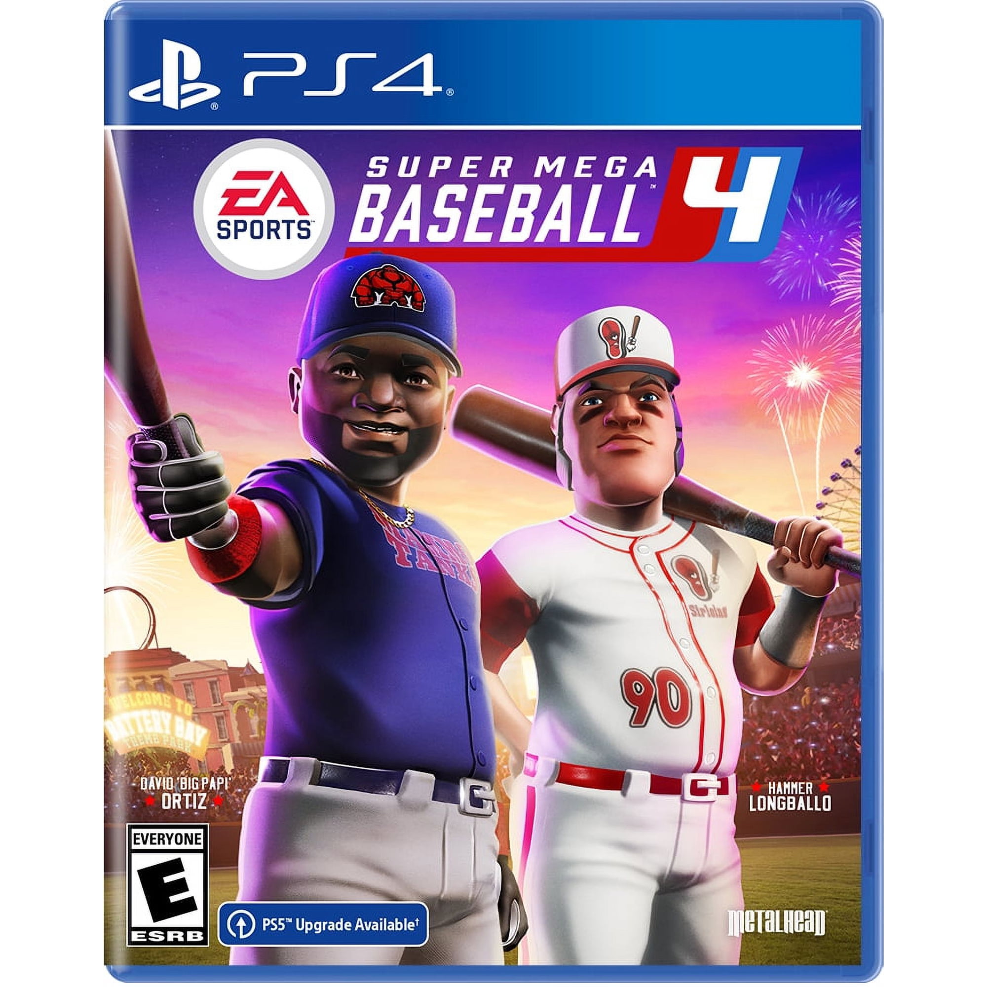 Electronic Arts 14633383638 Super Mega Baseball 4 Standard Edition - PlayStation 4 Video Game