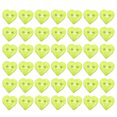 thumbnail image 1 of 100Pcs Child Buttons Resin Multi Color Heart 2 Holes Handmade Decoration for DIY Sewing Craft, 1 of 8