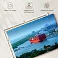 thumbnail image 6 of Elephant Stock Red Ship At Fort Lauderdale Wall Art - Horizontal Canvas Wall Art - Living Room Wall Decor - Transportation Canvas - Blue And Teal Decor - 48" x 32", 6 of 8