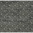 thumbnail image 4 of oneOone Coton Bio Popeline Sergé Feuilles & Imprimé Artistique Floral Tissu par Yard 42 Pouces de Large, 4 of 4