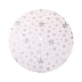 thumbnail image 3 of Xmas Tree Skirt Warm Round Xmas Tree Mat for Indoor Outdoor New Year Holiday 90cm, 3 of 8