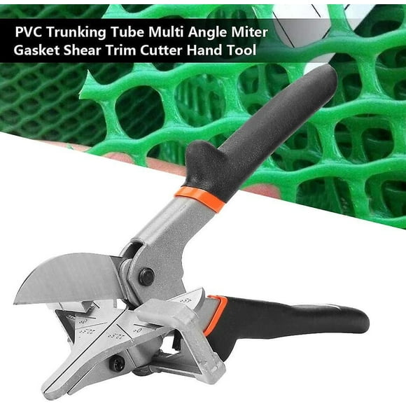 Miter Plier - Multi Angle Shear Pvc Trunking Tube Multiangle Miter Joint Trim Tool Hand Cutter 0-135 Adjustable