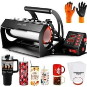 Veeboto Tumbler Heat Press Machine, Mug Press Machine for 10-30 oz, Sublimation Tumbler Mug Heat Press Machine for DIY Printing Transfer Sublimation Tumbler/Mug